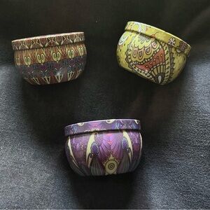 NEW Set of 3 - Candles - soy wax